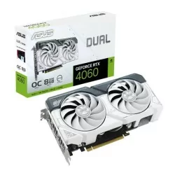 Asus Dual RTX 4060 OC 8GB White Edition Graphics Card